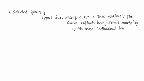 a-survivorship-curve-for-a-k-selected-species-would-show-a-stable-population-and-then-a-drop-at-a-relatively-old-age-versus-a-survivorship-curve-for-an-r-selected-species-true-false-62496