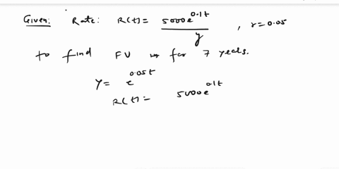 find-the-pv-of-an-income-stream-that-pays-out-continuously-at-a-rate-rt-5000-e01-t-y-year-for-7-year-18834