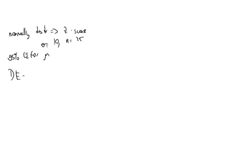 the-scores-on-the-wechsler-intelligence-scale-for-children-wisc-are-thought-to-be-normally-distributed-with-a-standard-deviation-of-10-a-simple-random-sample-of-25-children-is-takenand-each-09071
