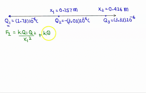 three-charges-q1-q2-and-q3-are-located-in-a-straight-line-the-position-of-q2-is-0257-m-to-the-right-of-q1-q3-is-located-0169-m-to-the-right-of-q2-in-the-above-problem-q1-17310-6-c-q2-30310-6-76471