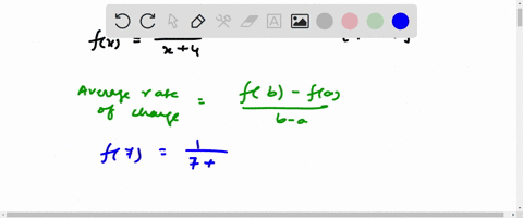 given-fx1x8-find-the-average-rate-of-change-of-fx-on-the-interval-77h-your-answer-will-be-an-expression-involving-h-23424