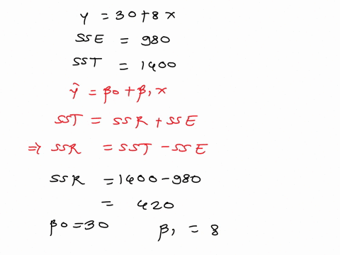 consider-the-followlng-regression-equation-y-30-8x-if-sse-980-and-ss-total-1400_-then-the-correlation-coefficlent-is-multiple-cholce-0548-062-062-0548-84645