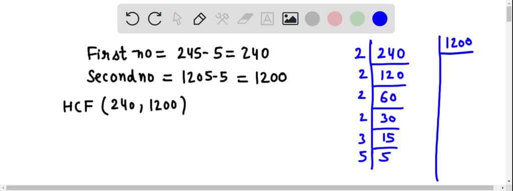 solved-find-the-largest-number-which-divides-245-and-1029-leaving