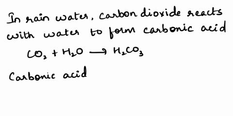 after-a-rainstorm-the-ph-of-water-in-a-river-is-slightly-lowered-because-rainwater-contains-dissolved-carbonic-acid-the-concentration-of-hydronium-ions-h3oaq-in-the-rainwater-is-less-than-th-00848