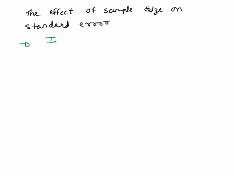 what-is-effect-of-sample-size-on-standard-error-00882