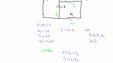 in-the-circuit-shown-below-varepsilon695-mathrmv-r_5400-omega-r_3200-omega-r_2220-omega-i_5830-mathrma-i_4600-mathrma-and-i_1121-mathrma-find-the-current-through-r_2-and-r_3-and-the-values-of-the-resi