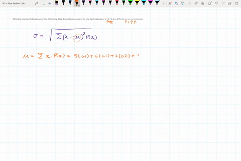 find-the-standard-deviation-of-the-following-data-round-your-answer-to-one-decimal-place-x-5-6-7-8-9-10-pxx-01-01-02-02-01-03-90705
