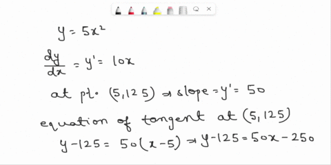find-the-area-of-the-region-bounded-by-the-parabola-y-5x2-the-tangent-line-to-this-parabola-at-5-125-and-the-x-axis-15887