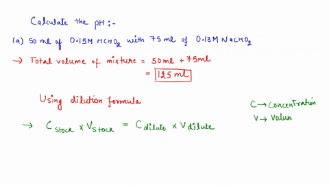 41-calculate-the-ph-of-the-solution-that-results-from-each-mixture-a-500-ml-of-015-m-hcho2-with-750-ml-of-013-m-nacho2-b-1250-ml-of-010-m-nh3-with-2500-ml-of-010-m-nh4cl-97504
