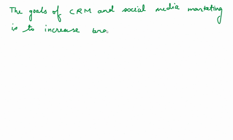 what-are-the-goals-of-crm-and-social-media-marketing-20914