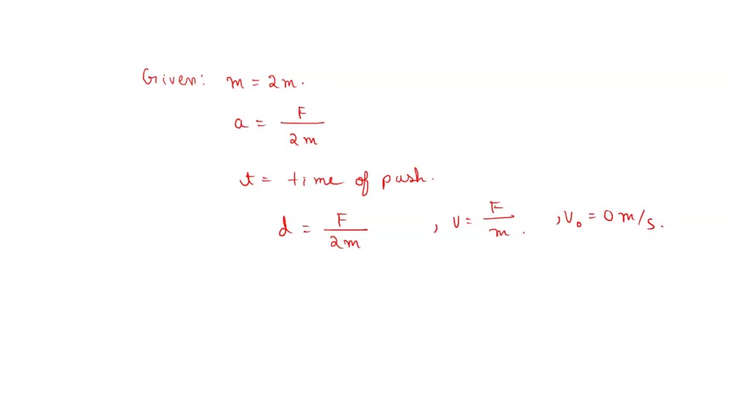 solved-5-suppose-you-push-a-hockey-puck-of-mass-m-across