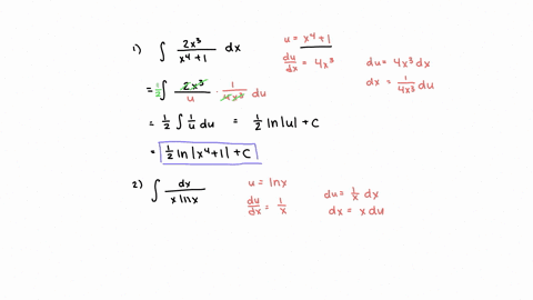 1-int-frac2-x3x41-d-x-2-int-fracd-xx-ln-x-3-int-fracd-xx12-ln-x-4-int-3-e4-x-d-x-5-int-ex4-4-x3-d-x