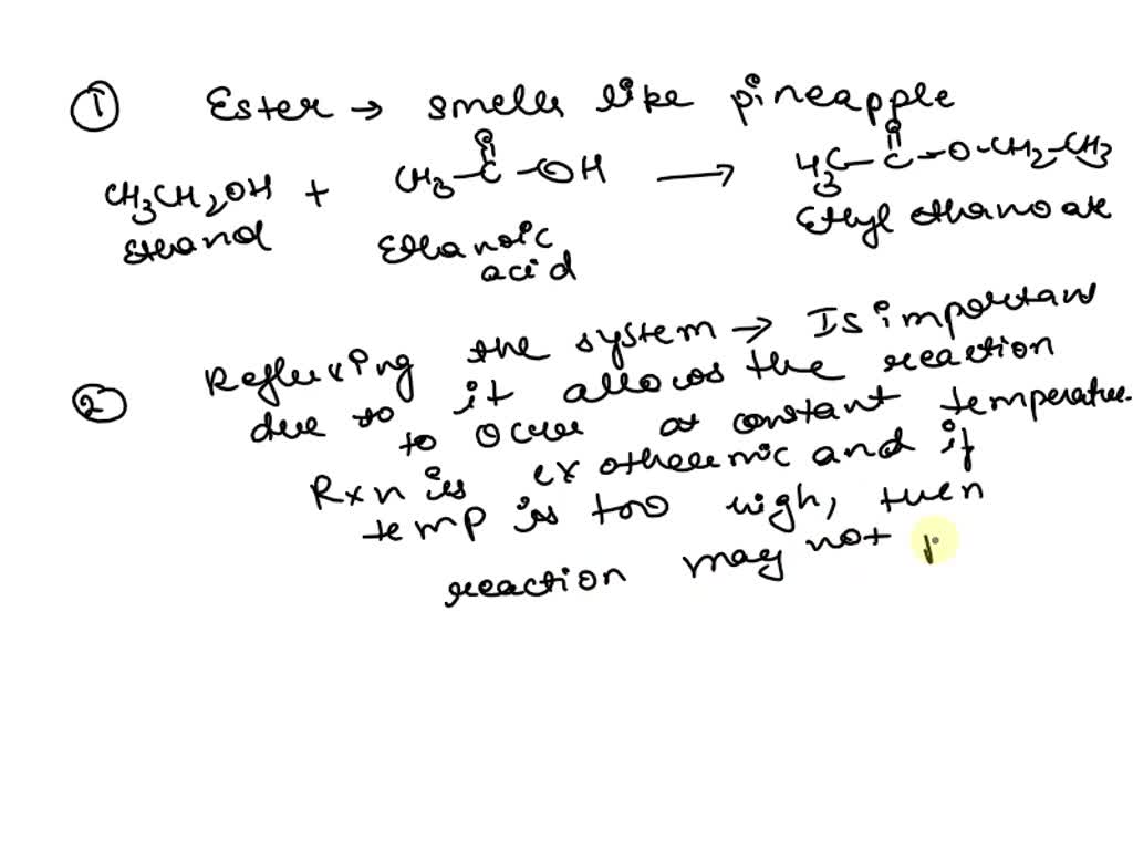 SOLVED Draw the structure of carboxylic acid and alcohol necded to