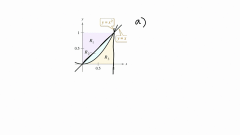 y-x-3-18-points-set-up-the-integral-to-find-the-volume-you-would-get-if-you-were-to-y-x-a-rotate-region-1-about-the-line-x1-using-the-diskwasher-method-r-05-r2-r3-05-b-rotate-region-2-about-32485
