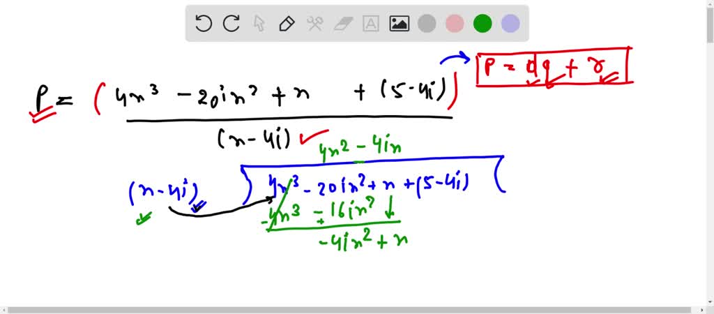 SOLVED: r(x): Use polynomial long division to rewrite the following ...