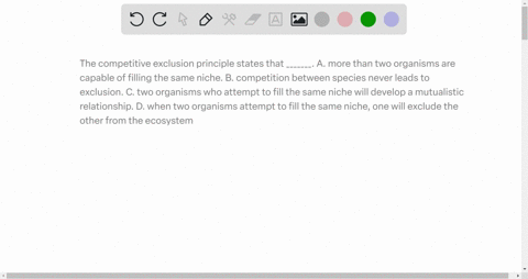 the-competitive-exclusion-principle-states-that-_______-a-more-than-two-organisms-are-capable-of-filling-the-same-niche-b-competition-between-species-never-leads-to-exclusion-c-two-organisms-22334