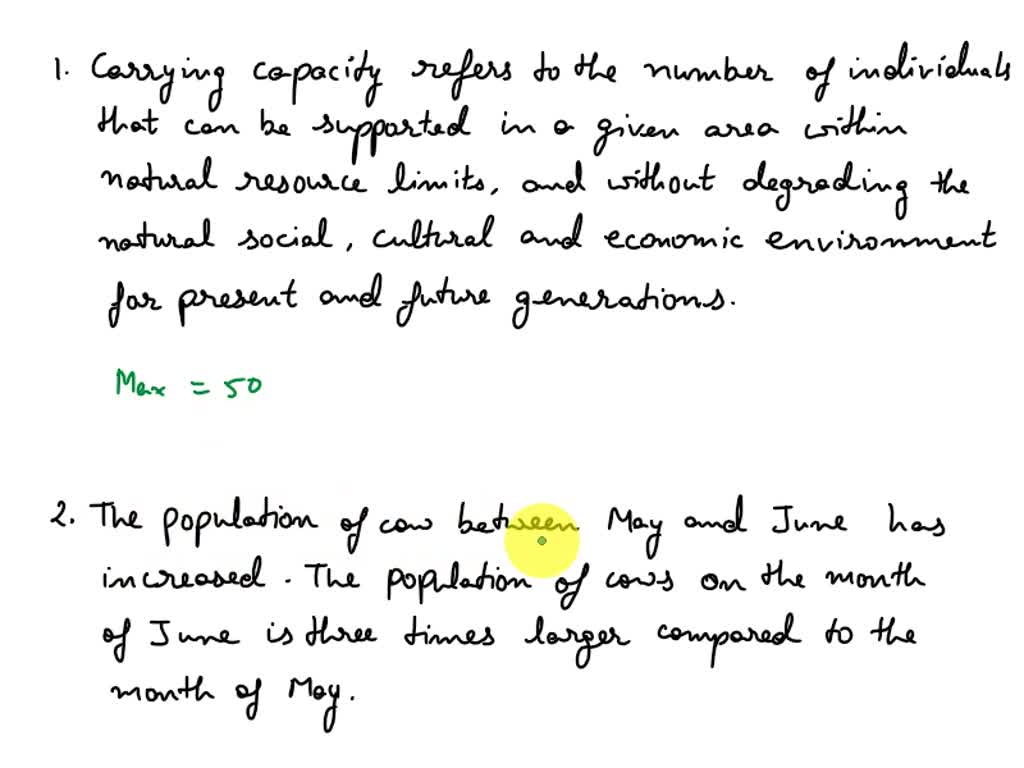 SOLVED "Learning Task 2Study the chart about the habitat where cow