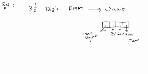 1-a-312-digit-dmm-is-used-to-measure-voltages-at-different-points-of-a-circuit-determine-the-dmm-readings-for-the-following-voltages-a-2536-v-b-12536-v-c-24536-v-35002