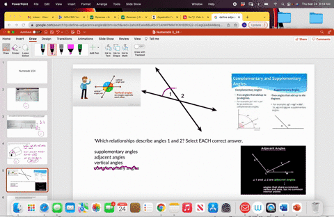 which-relationships-describe-angles-1-and-2-select-each-correct-answer-supplementary-angles-adjacent-angles-vertical-angles-complementary-angles-two-lines-intersecting-creating-four-angles-w-65173