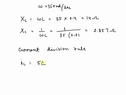 employ-a-suitable-complex-source-to-determine-the-steadystate-current-il-in-the-circuit-shown-below-express-your-answer-with-a-sin-wave-6-9-ww-5-sin-35t-10-a-001-f-04-h-figure1052-35967