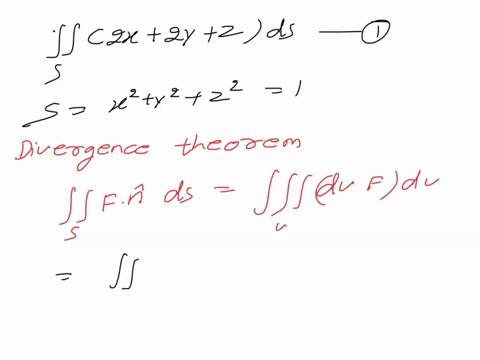 use-the-divergence-theorem-to-evaluate-iint_s-2x-2y-z2-ds-where-s-is-the-sphere-x2-y2-z2-1-11611