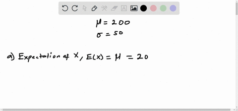 a-population-has-a-mean-of-200-and-a-standard-deviation-of-50-a-sample-of-size-100will-be-taken-and-the-sample-mean-x-will-be-used-to-estimate-the-population-meana-what-is-the-expected-value-82872