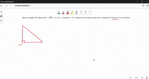 given-triangle-xyz-where-mzy-90-xy-5-yz-12and-xz-13-based-on-the-given-values-for-triangle-xyz-find-cos-z-in-ratio-form-94219