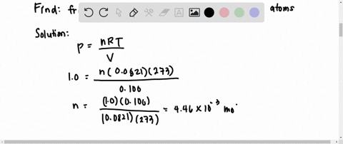 the-radius-of-a-xenon-atom-is-13-10-8-cm-a-1000-ml-flask-is-filled-with-xe-at-a-pressure-of-10-atm-and-a-temperature-of-273-k-calculate-the-fraction-of-the-volume-that-is-occupied-by-xe-atoms