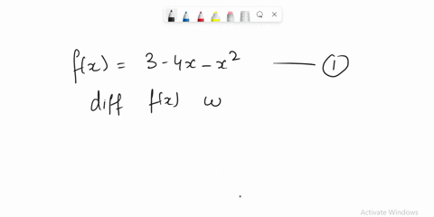 at-what-point-is-the-tangent-to-fx3-4-x-x2-horizontal-80313