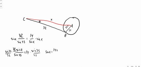 a reciprocating engine mechanism is shown below the crank ab is 14cm ...