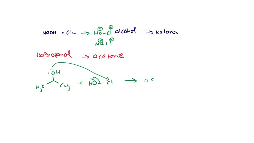 SOLVED: A very old-fashioned way of oxidizing alcohols to ketones is ...