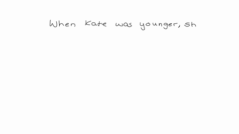 find-and-correct-the-mistakes-with-the-words-in-italics-in-the-sentences-1-when-kate-was-younger-she-was-really-short-but-now-shes-quite-thin
