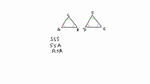 which-of-the-following-are-not-a-valid-proof-of-congruent-triangles-more-than-one-a-sss-side-side-side-b-ssa-side-side-angle-c-asa-angle-side-angle-d-sas-side-angle-side-e-aas-angle-angle-side-f-saa-s