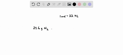 what-is-the-volume-of-236-grams-of-nitrogen-at-stp