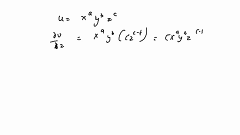 find-the-indicated-partial-derivative-u-xaybzc-6u-xy2z3-48138