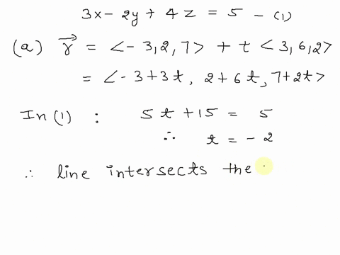 use-direction-vectors-to-determine-if-each-line-intersects-the-plane-3x-2y42-5-a-3274362-b-3-51-2-12-c-0-1244-1-19444