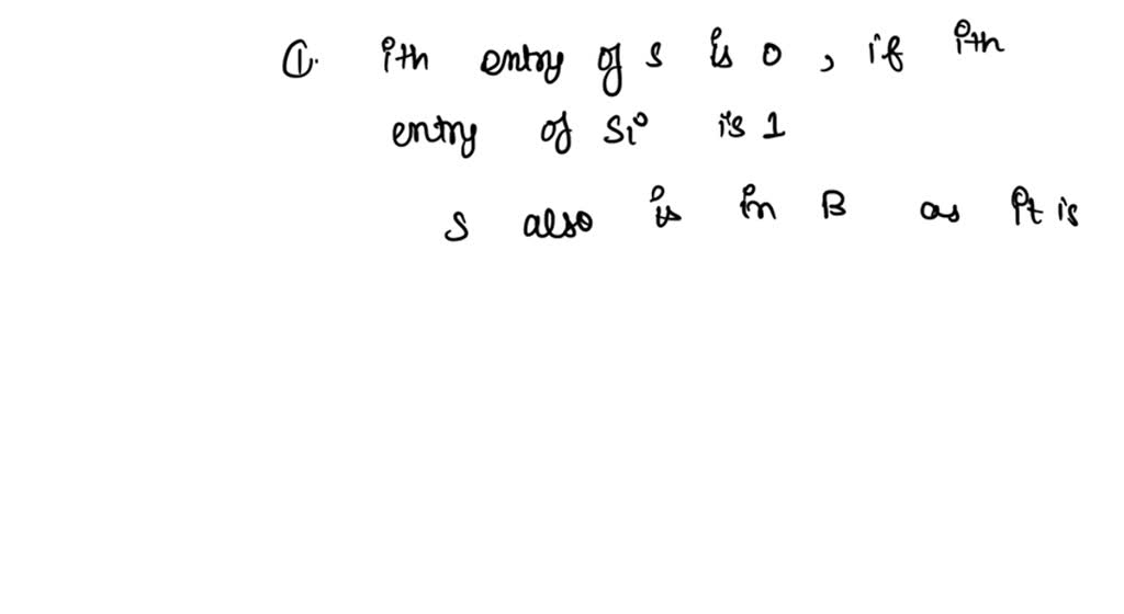 SOLVED: Problem 6 (20 Points): Consider The Set Of Binary Sequences B ...