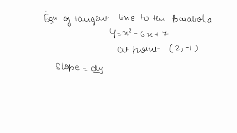 example-5-flnd-an-equation-of-tne-tangent-iine-to-the-parabola-y-x-at-the-point-2-solution-from-the-previous-example-we-know-the-derivative-of-fx-at-thc-number-is-fa-therefore-the-slope-of-t-63896