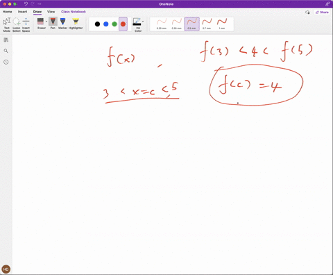 let-f-be-a-function-such-that-f34f5-which-of-the-following-statements-provides-sufficient-additional-information-to-conclude-that-there-is-a-value-xc-in-the-interval-35-such-that-fc4-f-is-de-38876