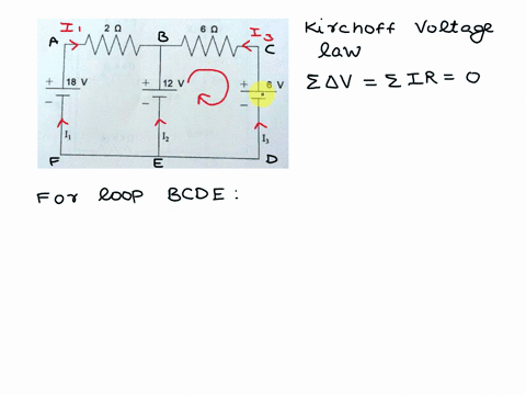 find-all-the-currents-and-voltages-across-each-resistor-and-cell-in-the-following-circuits-18-v-12-v-6-v-34373
