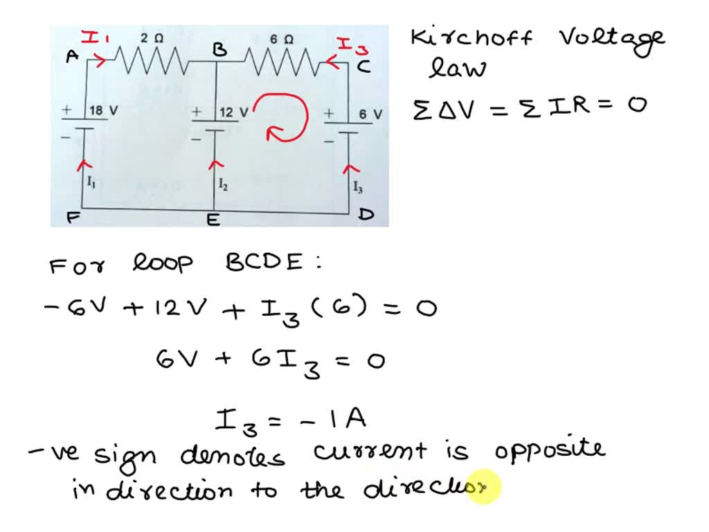 SOLVED: Find all the currents and voltages across each resistor and ...