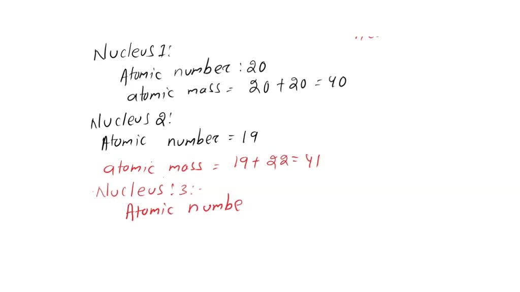 mass number of an element that has 19 protons and 20 neutrons