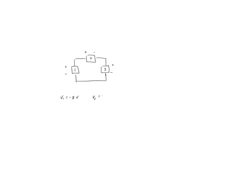 the-polarities-of-the-voltage-and-current-for-elements-1-3-are-shown-in-the-figure-below-1-3-v1-8-v-v34-v-i2-2-a-use-kirchhoffs-voltage-law-to-determine-the-voltage-v-in-the-circuit-above-v2-05212