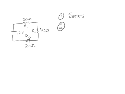 the-battery-voltage-is-12v-and-the-resistances-of-the-resistors-are-r1-20-ohms-r270-ohms-r3-20-ohms-1-reportpredict-the-following-in-this-circuit-the-resistors-are-connected-in-a-parallel-b-series-2-l