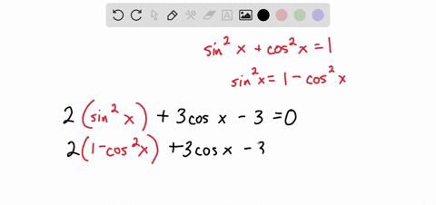 find-all-solutions-between-0x2pi-2sin2x3cosx-30-50328