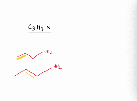 draw-all-constitutional-isomers-of-c3h7n-so-that-each-isomer-contains-one-pi-bond-69083