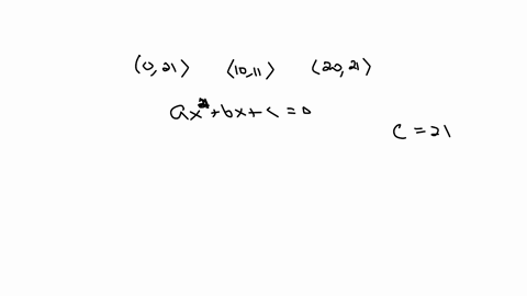 find-a-formula-for-the-quadratic-function-whose-graph-has-a-vertex-at-1011-and-a-y-intercept-of-y21