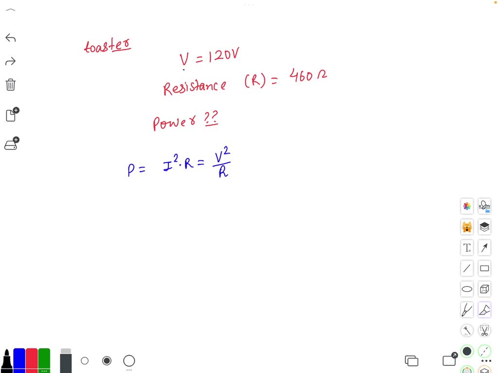 SOLVED: question 47 Select the correct answer. A toaster is plugged ...