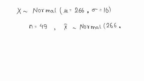 the-length-of-human-pregnancies-is-approximately-normal-with-mean-u266-days-and-standard-deviation-o16-days-what-is-the-probability-that-a-random-sample-of-49-pregnancies-has-a-mean-gestatio-95627