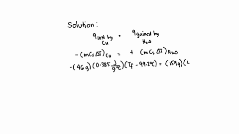 a-460-g-sample-of-copper-at-992-c-is-dropped-into-a-beaker-containing-159-g-of-water-at-189-c-what-is-the-final-temperature-when-thermal-equilibrium-is-reached-the-specific-heat-capacities-o-13979